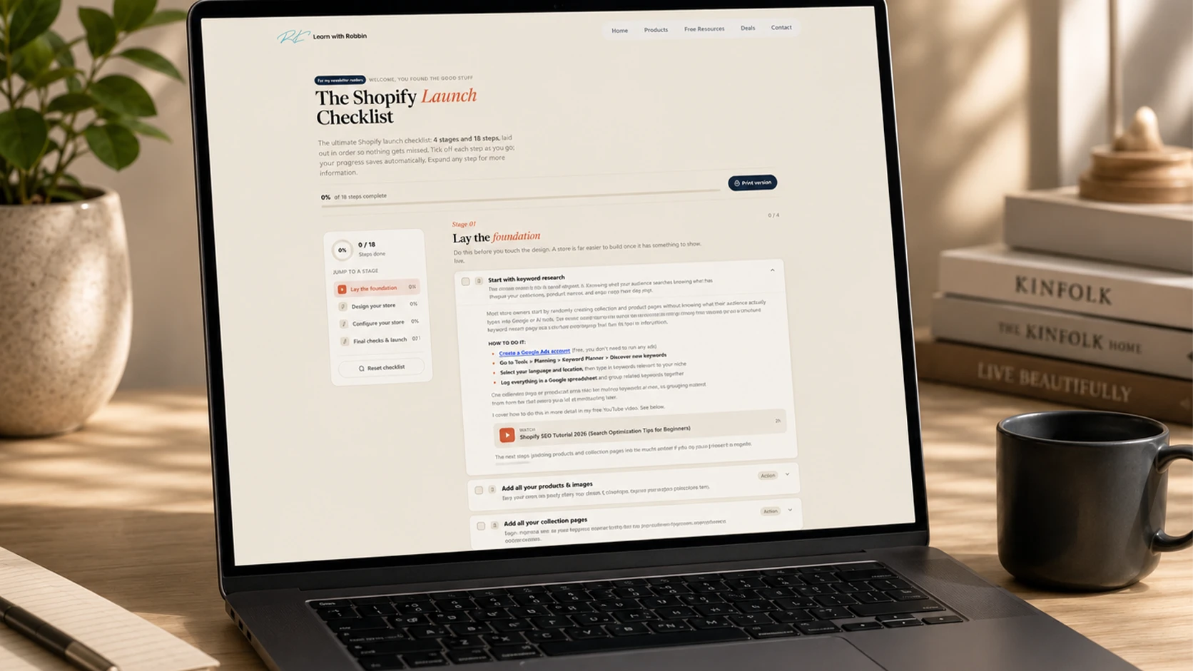 Shopify Launch Checklist preview 2